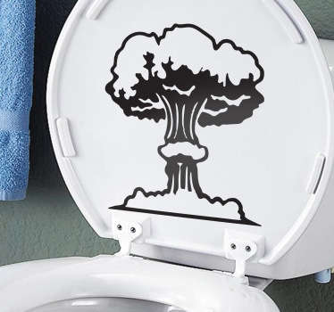Atombombe Aufkleber