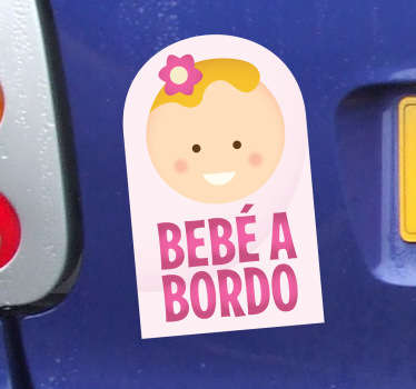 Auto Aufkleber Baby an Bord