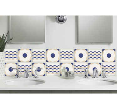 Bordüre Kachelmuster