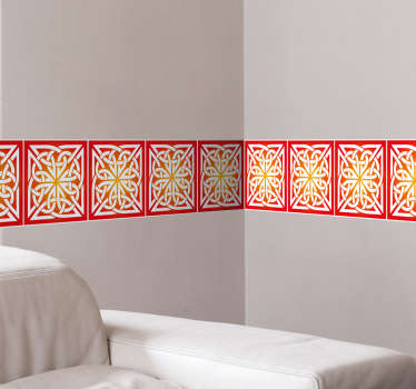 Wandtatto Bordüre keltische Motive