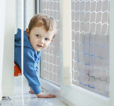 Fensterfolie Fußballtor