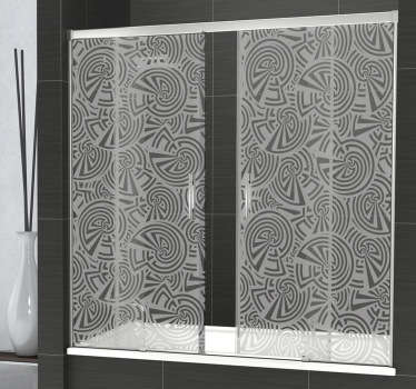 Fossil Duschwand Aufkleber