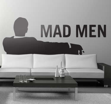 Mad Men Wandtattoo