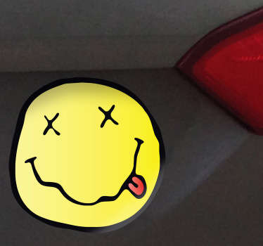 Nirvana Gesicht Aufkleber