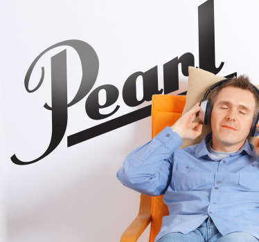 Pearl Drums Logo Sticker