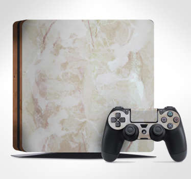 PS4 Aufkleber PS4 Skin Marmor Textur