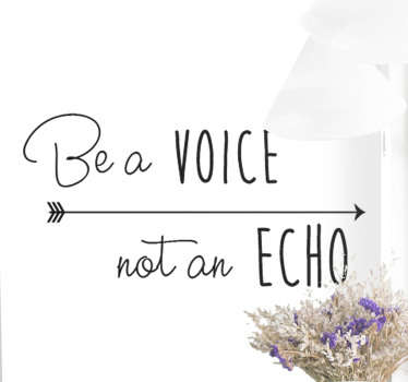 Text Aufkleber Motivationsspruch Selbstbewusstsein