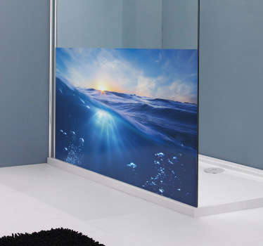 Wandtatto Sinne im Meer