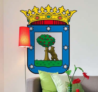 Wandtattoo Emblem Madrid