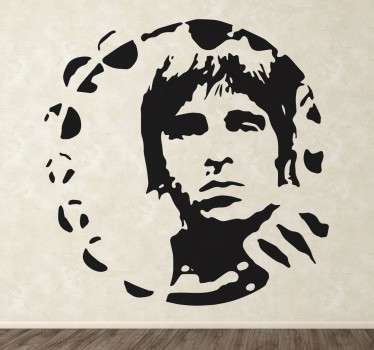 Wandtattoo Noel Gallagher