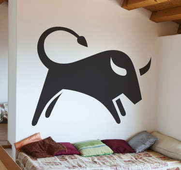 Wandtattoo Stier