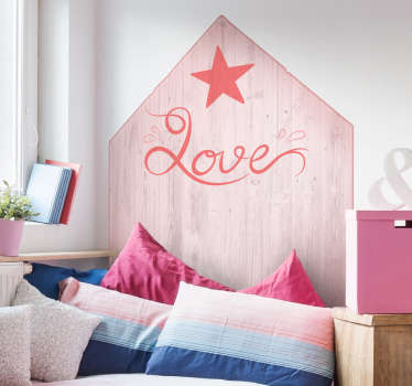 Wandtattoos Kopfende Love