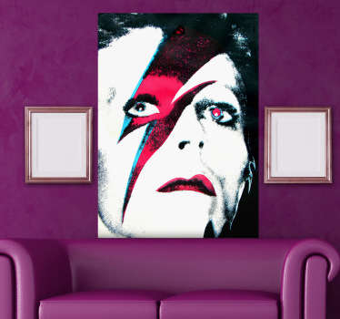 Ziggy Stardust Aufkleber