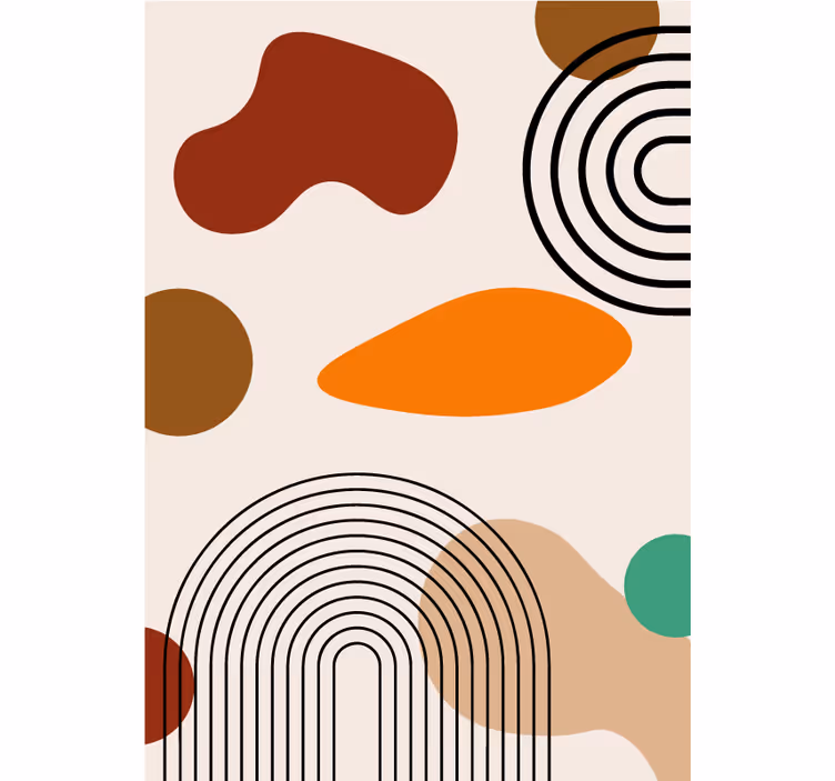 Rollo Fenster Badezimmer boho bögen - TenStickers