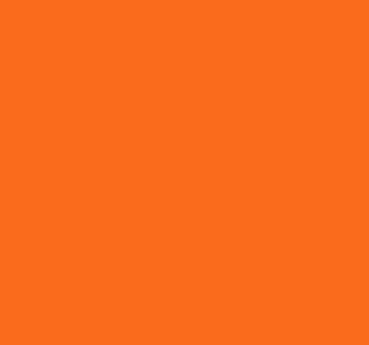 Monochromes Rollo Zitrusfrüchte Orange - TenStickers