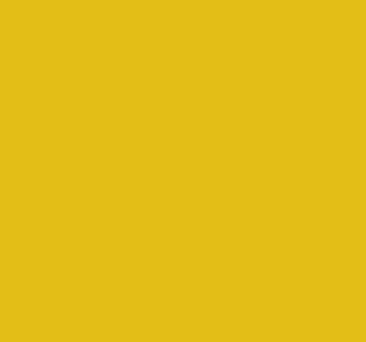 Monochromes Rollo in Zitronengelb - TenStickers