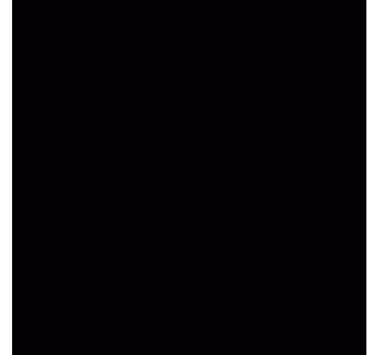 Rollo für Küche schwarze monofarbe - TenStickers