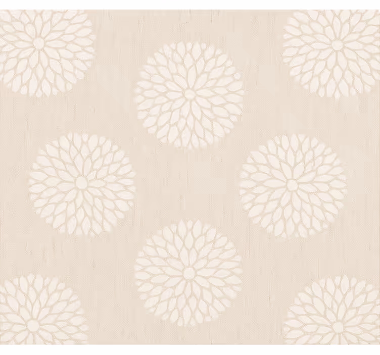 Rollo Fenster Büro chrysanthemen-schablonenmuster - TenStickers