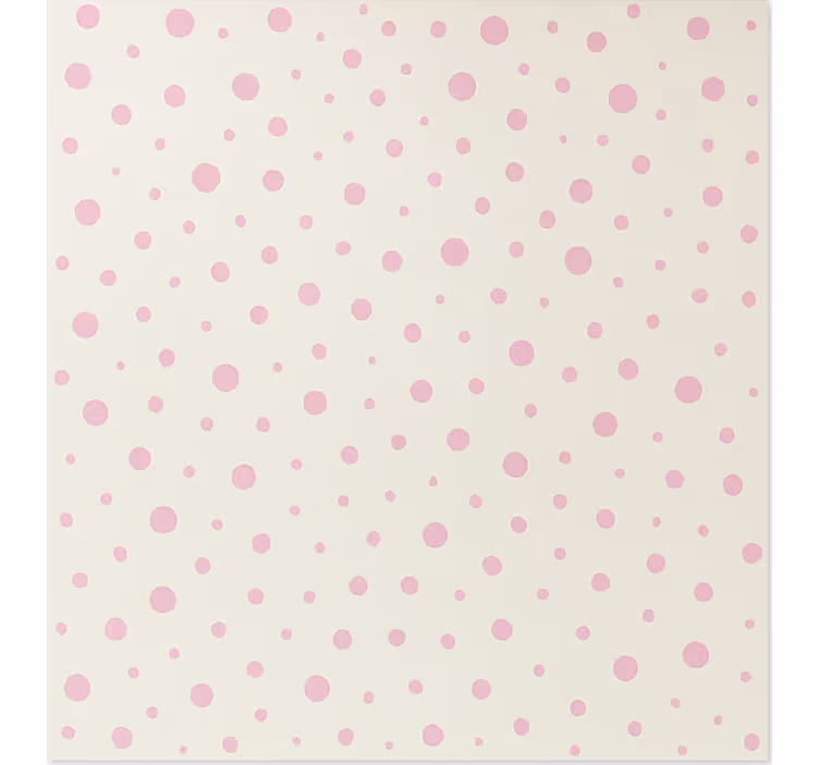 Rollo Fenster Jugendzimmer rosa elegante punkte - TenStickers