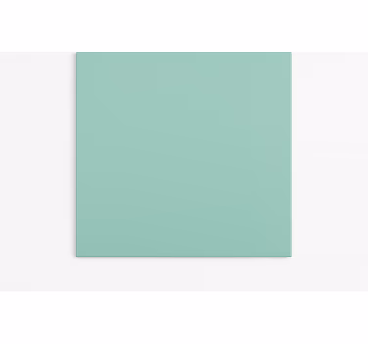 Rollo esszimmer blassgrüne, einfarbige farbe - TenStickers