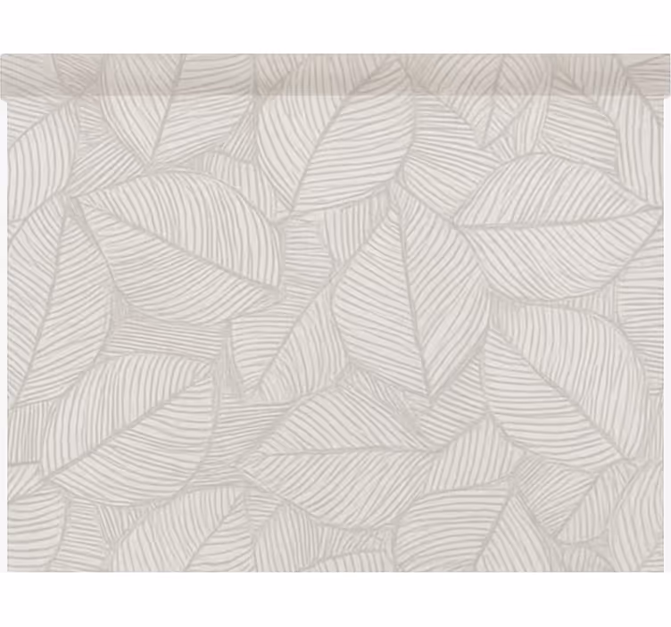 Rollo fenster home office mit blättern im design - TenStickers
