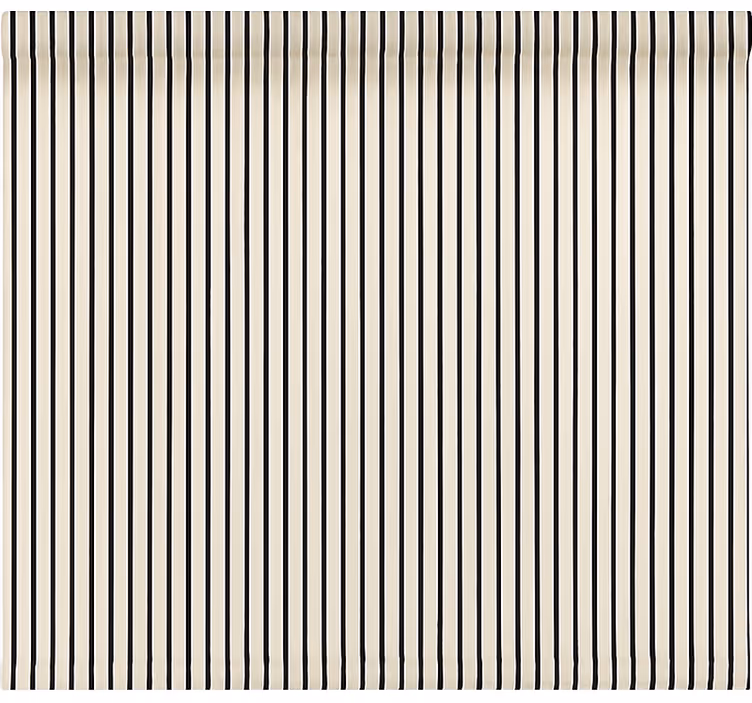 Rollo fenster home office schwarze vertikale linien - TenStickers