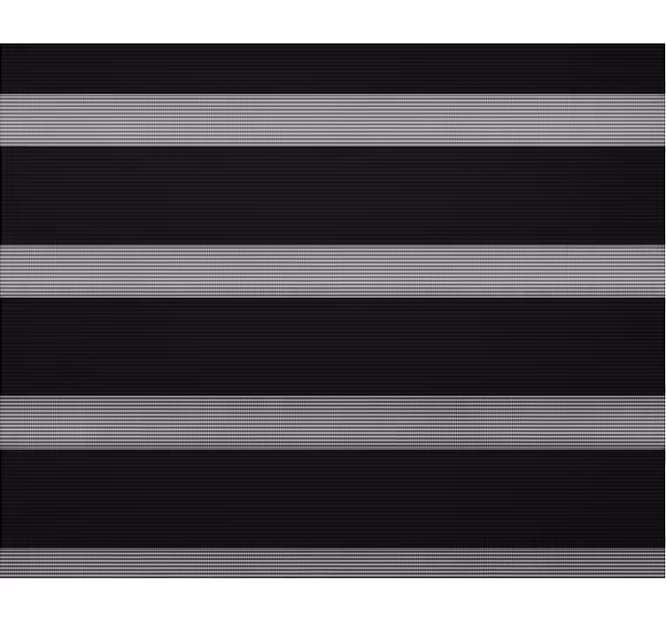 Rollo fenster home office schwarz mit streifen - TenStickers