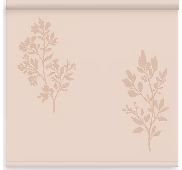 Rollo fenster home office in pink-beige durchsichtig - TenStickers