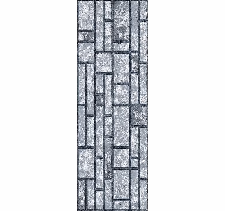 Rollo büro in grauem betonblockdesign - TenStickers