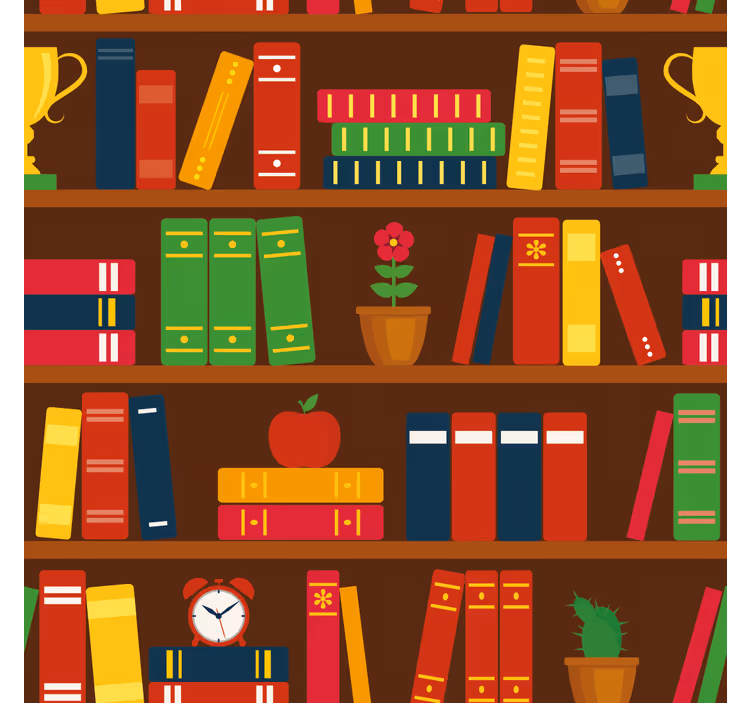 Rollo büro für die heimische bibliothek - TenStickers