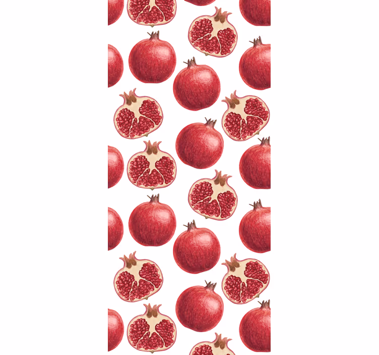 Rollo für küche granatapfel vielfalt - TenStickers