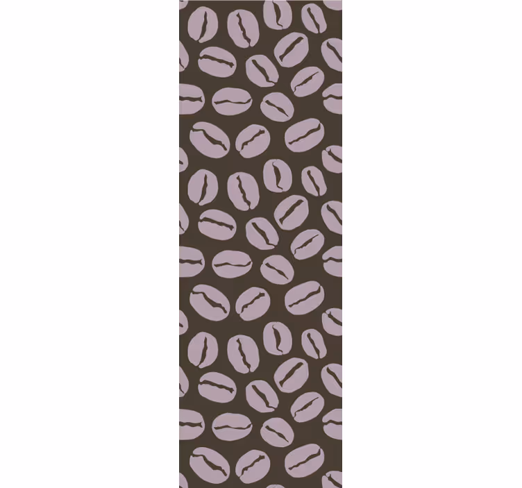 Rollo für küche mit kaffeebohnen-muster - TenStickers