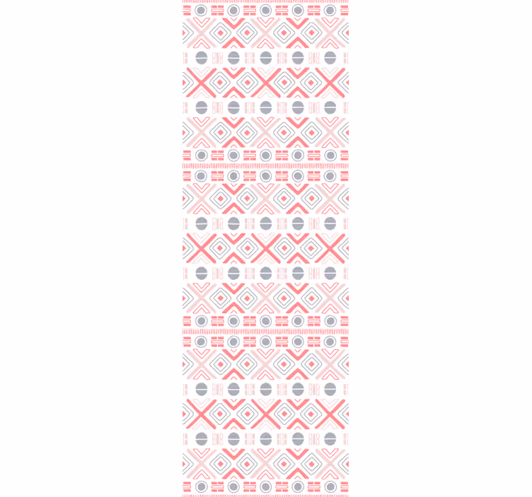Rollo für küche mit sanften tribal-mustern - TenStickers