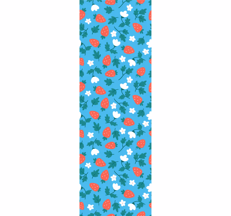 Rollo für küche mit buntem obst- und blumenmuster - TenStickers