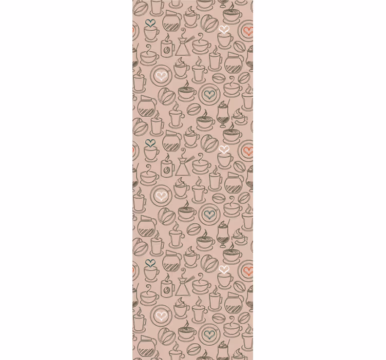 Rollo für küche ich liebe kaffee - TenStickers