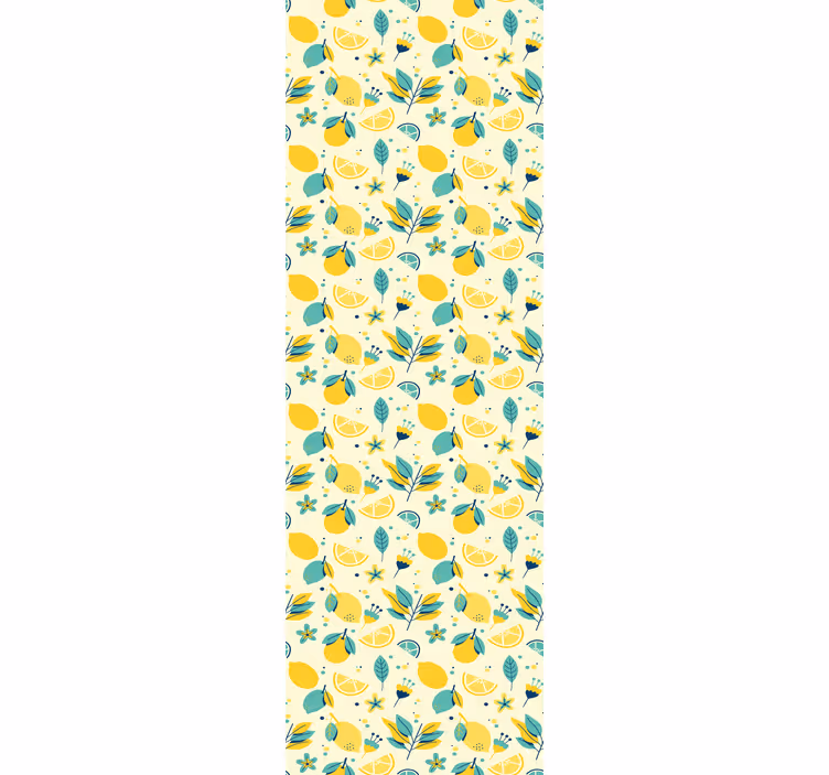 Rollo für küche lustige zitronen - TenStickers