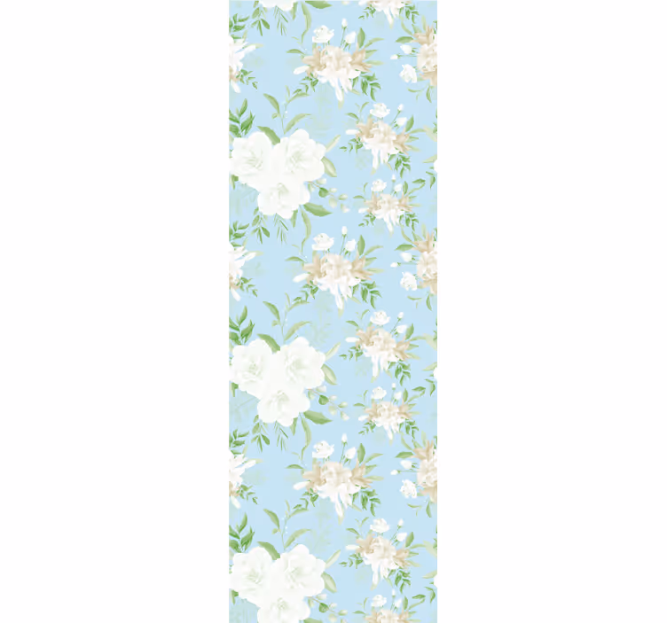 Rollo esszimmer mit wildem floralen grandmillenial stil - TenStickers