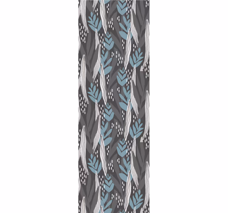 Rollo esszimmer floralgrau aquarell - TenStickers