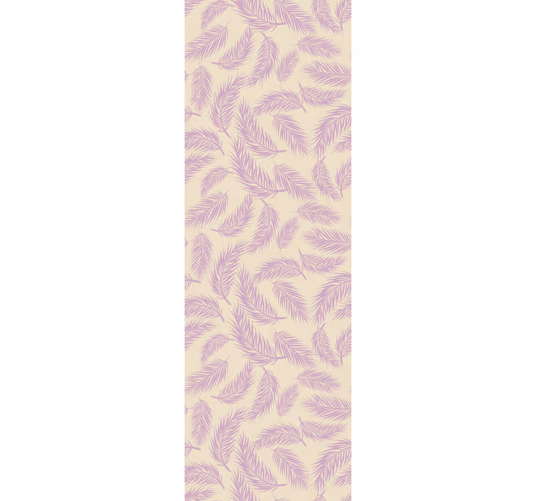 Rollo esszimmer in pink-beige tropischer wildnis - TenStickers