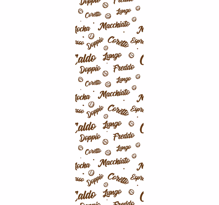 Rollo esszimmer für jeden tag kaffee - TenStickers