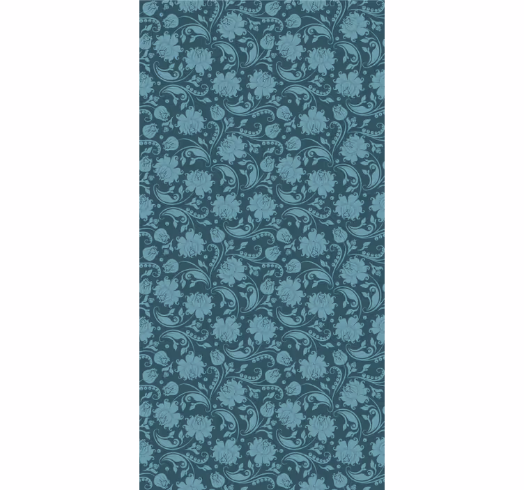 Rollo esszimmer geheimgarten blau - TenStickers