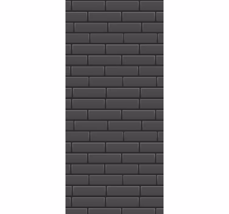 Rollo esszimmer mit betonblockstruktur - TenStickers