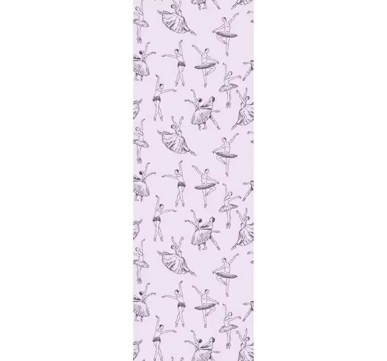 Rollo fenster kinderzimmer ballet - TenStickers