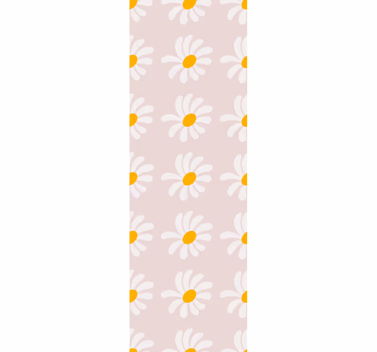 Rollo fenster kinderzimmer mit boho blumenillustration - TenStickers