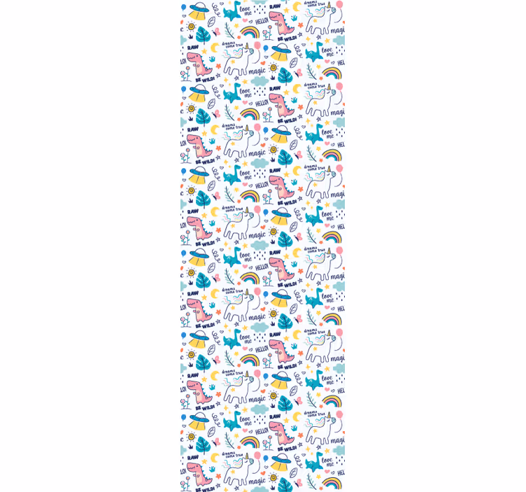 Rollo fenster kinderzimmer mit kinderillustrationen - TenStickers