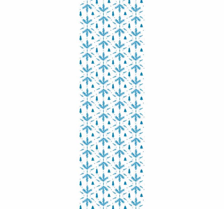 Rollo fenster kinderzimmer nordic stil blau seasons - TenStickers