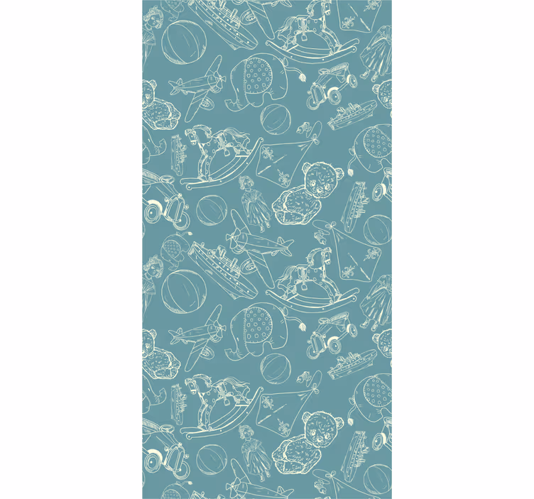 Rollo fenster kinderzimmer mit baby-elefanten - TenStickers