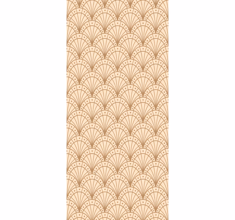 Rollo fenster home office mit elegantem fächerdesign - TenStickers