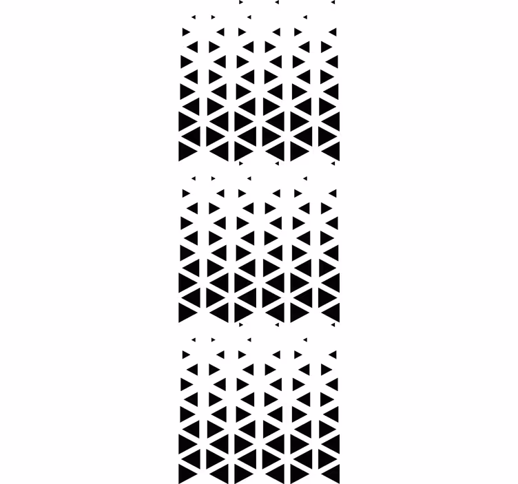 Rollo fenster home office mit geometrischem ombre-effekt - TenStickers
