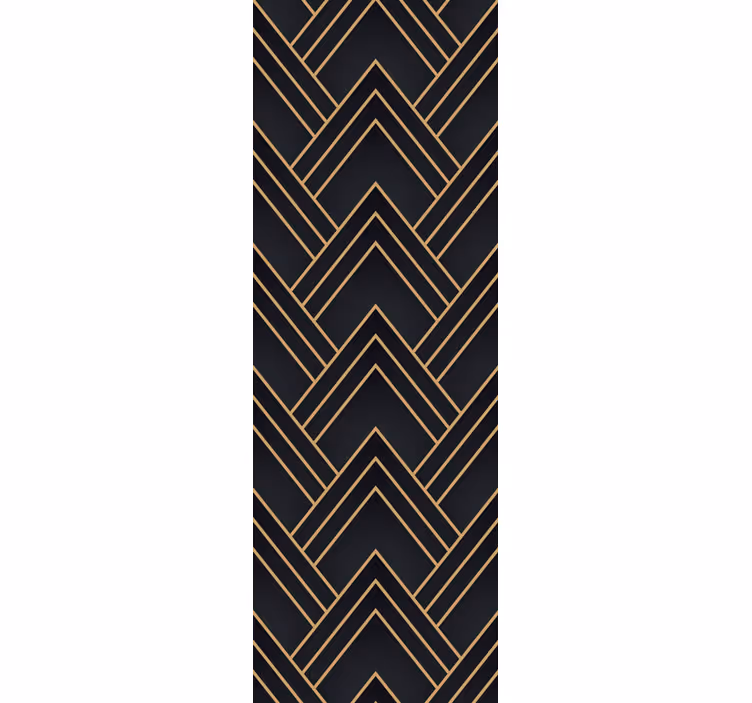 Rollo fenster home office geometrisches 'cascade' - TenStickers